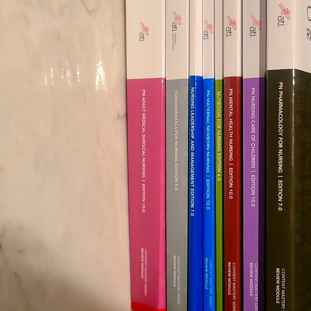 Brand new PN ( LPN) ati content mastery series.
